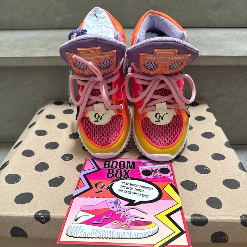 New Sophia Webster mini Shay sneakers